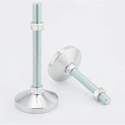 Heavy duty carbon steel adjustment foot, screw equipment support foot